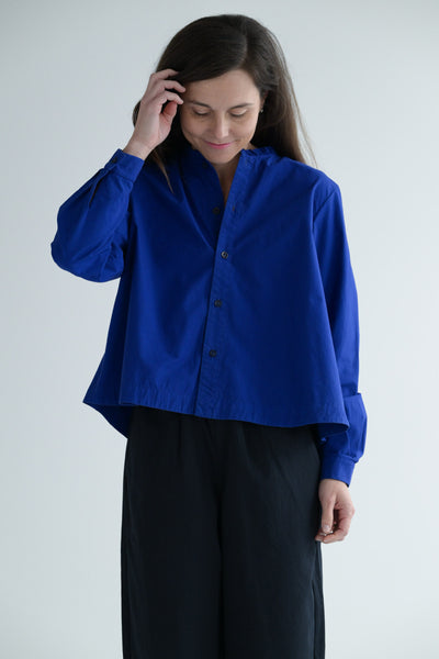 Claude Blouse in Indigo