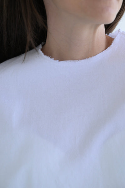 Long Sleeve Top in White