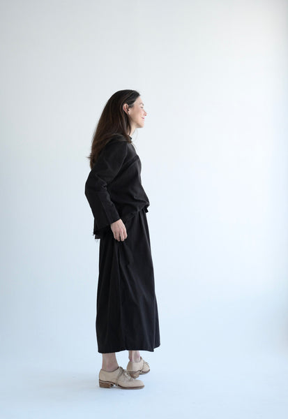 Long Sleeve Top in Chocolate