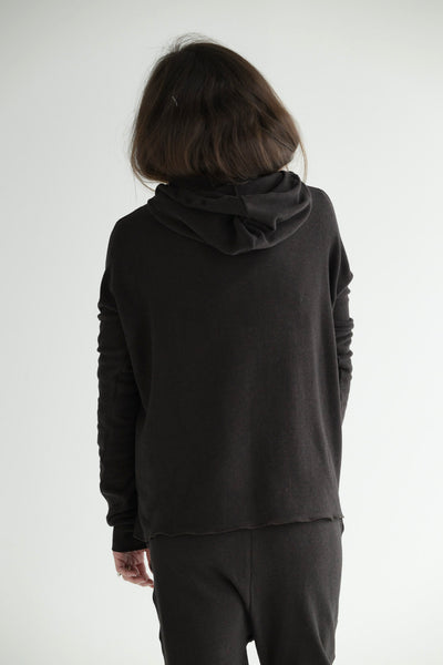 Hoodie JP in Chocolate