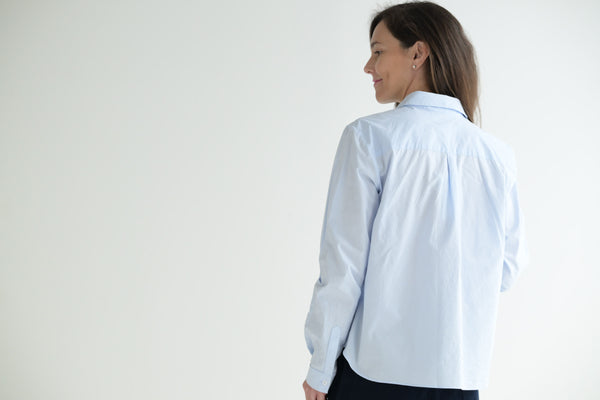 Ander Blouse in Pale Blue
