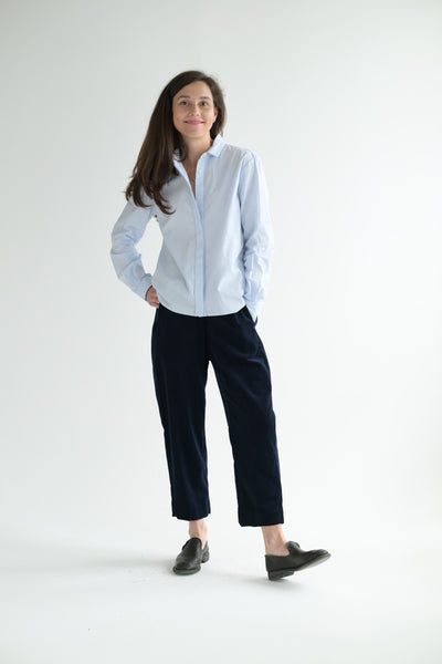 Ander Blouse in Pale Blue