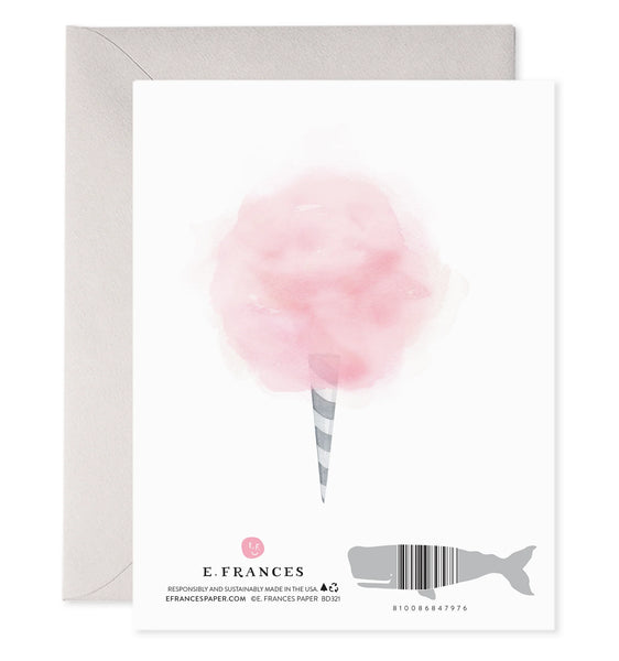 Cotton Candy Birthday Card