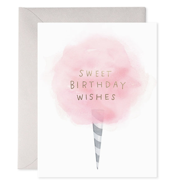 Cotton Candy Birthday Card