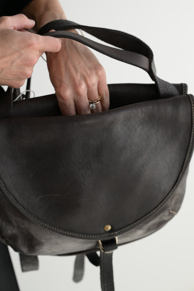 TF02 Cross Body Bag in Dark Brown