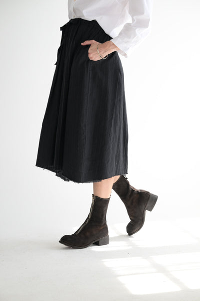PL2 Front Zip Boots in Chocolate suede