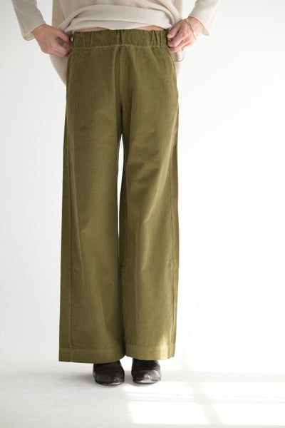 Panta Diana Fine Corduroy in Timo