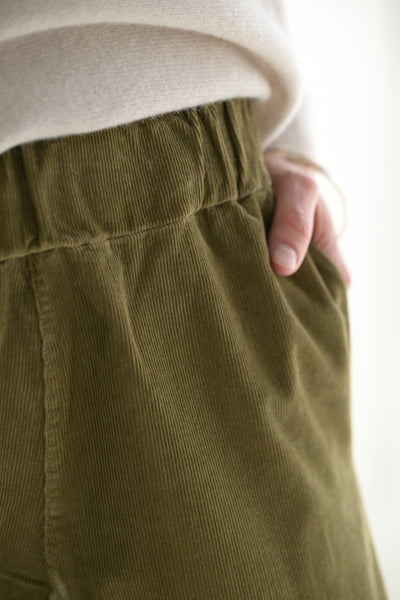 Panta Diana Fine Corduroy in Timo