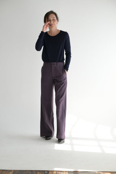 Cashmere Tee in Ink