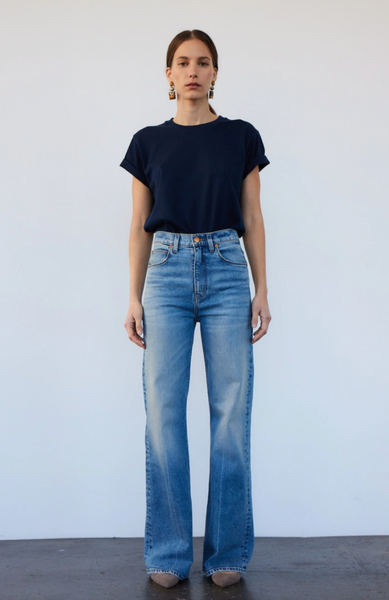 Crease Jean -Worn  Indigo size 32