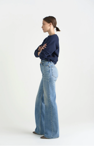 Crease Jean -Worn  Indigo size 32