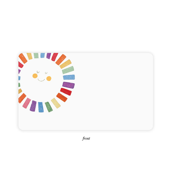 Little Notes - Rainbow Sun