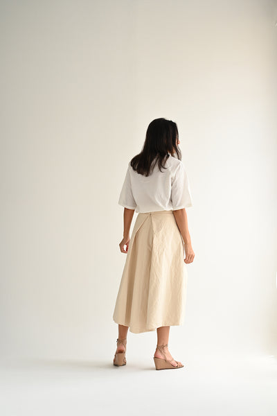 Moon Skirt in Ecru