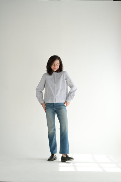 Claude Blouse in Stripes