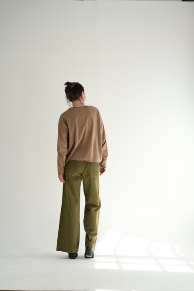 Panta Diana Fine Corduroy in Timo
