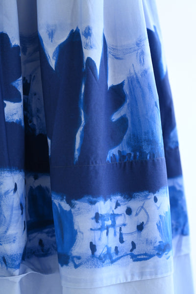 Potter Cotton Dress in Apron