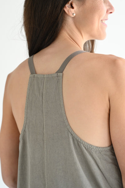 Salopette Skirt CC in Stone