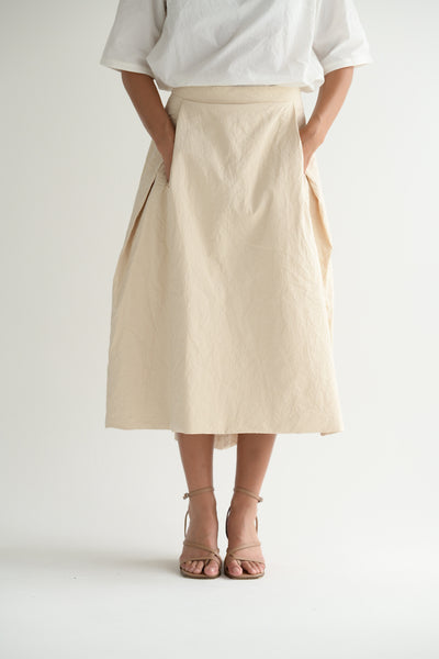 Moon Skirt in Ecru