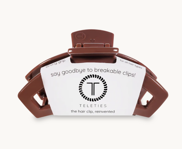 Open Nutmeg Medium Hair Clip