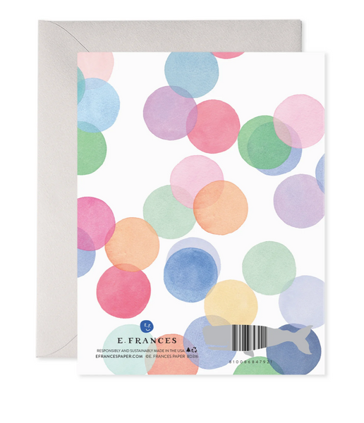 Falling Confetti Birthday Card