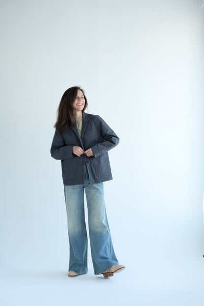 Blu Skull Workwear Puddy Jacket