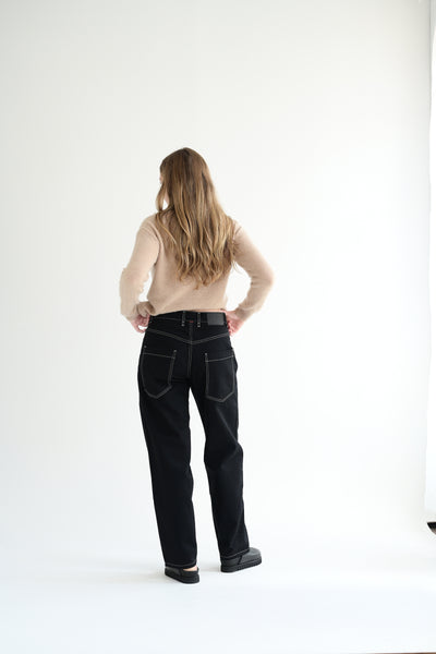 Denim Paulo Pant in Black