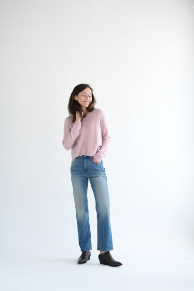 Kenickie Jean in Distressed Indigo