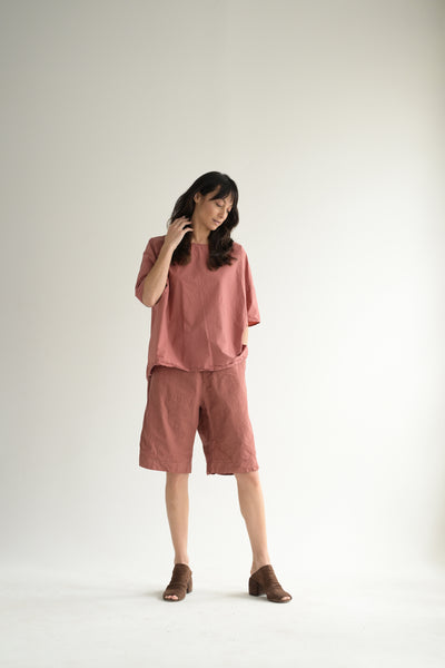 Bermuda Shorts CC in Coral
