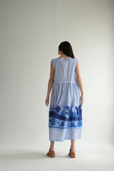 Potter Cotton Dress in Apron
