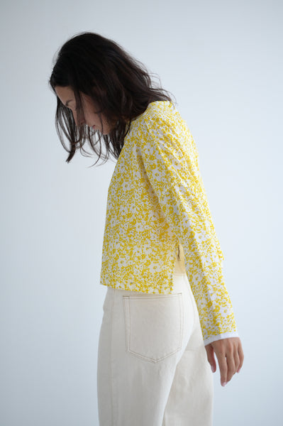 310 Shirt in Yellow Liberty Floral