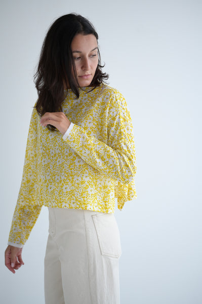 310 Shirt in Yellow Liberty Floral