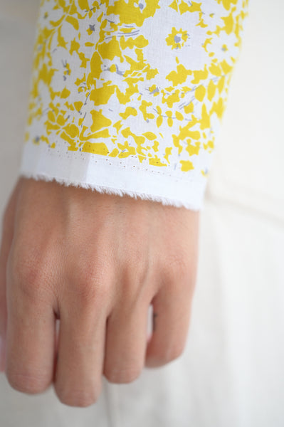 310 Shirt in Yellow Liberty Floral