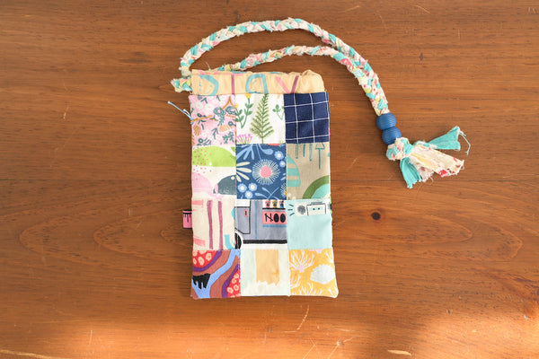 Drawstring  Pouch/Bag - Face on Waves