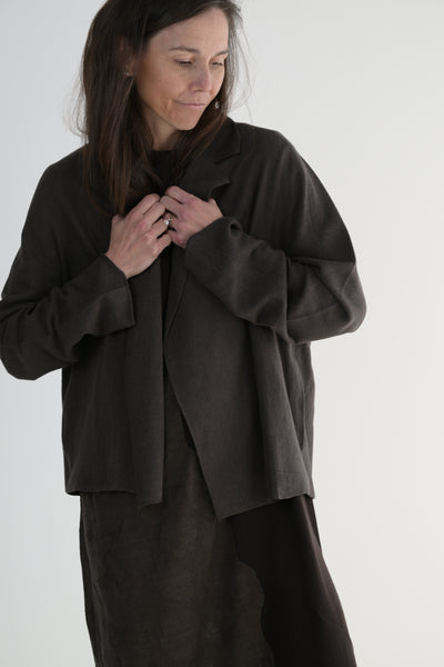 Double Sign Jacket in Coffee