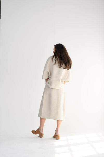 Smooth Sheet Top in Pearl