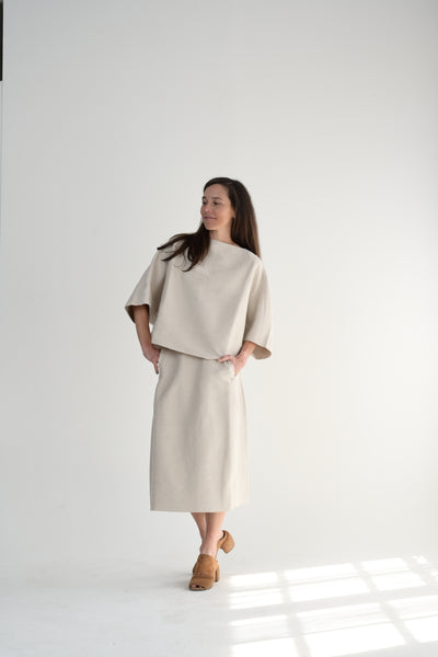 Smooth Sheet Top in Pearl