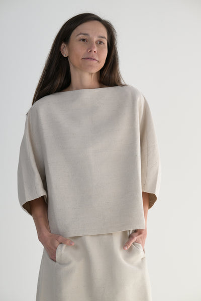 Smooth Sheet Top in Pearl