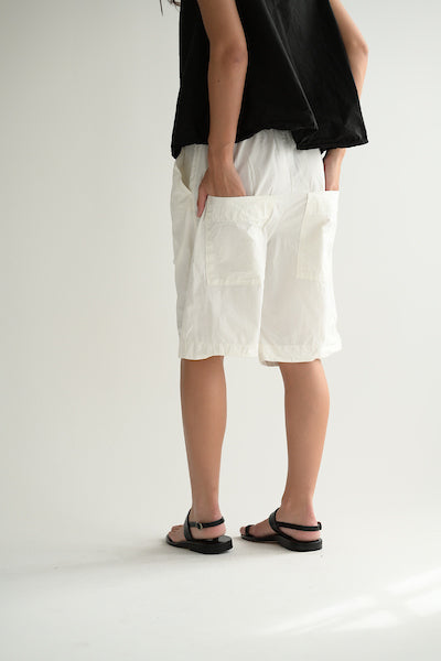 Bermuda Shorts CC in White