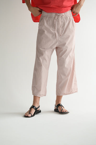 Wide & Short Trousers TC in Pink