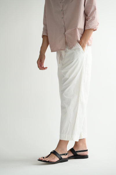 Wide & Short Trousers CC in White