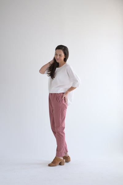 Slim Trouser TS in Coral