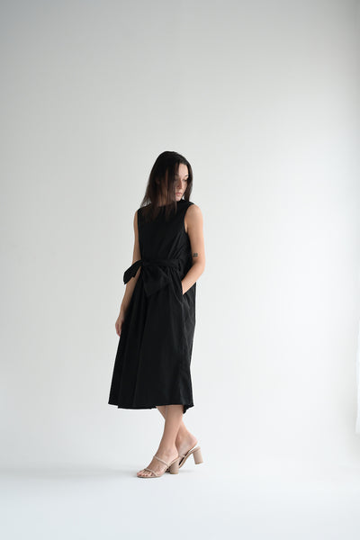 Lamin Dress in Black