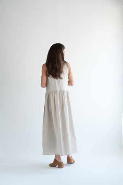 Dress in Mud Stripe