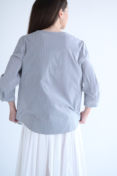 Shirt in Blue Stripes