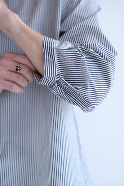 Shirt in Blue Stripes