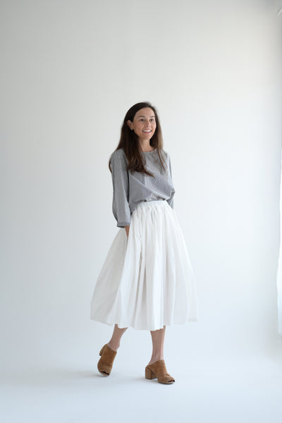 Shirt in Blue Stripes