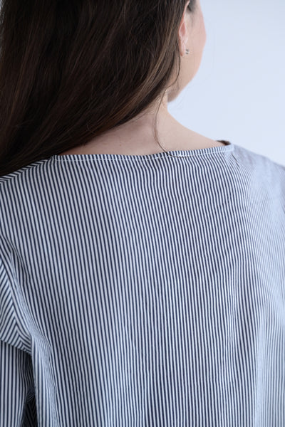 Shirt in Blue Stripes