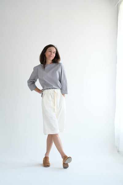 Shirt in Blue Stripes