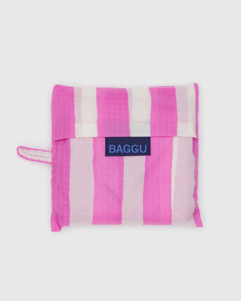 Standard Reusable Bag - Pink Painted Stripe