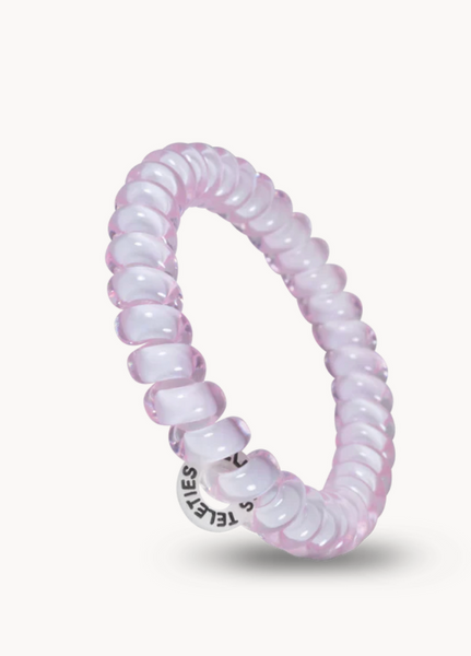 Small Teleties in Rose Water Pink